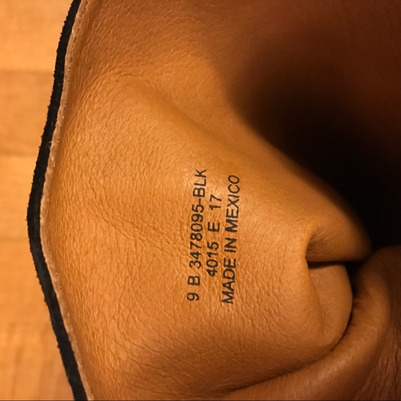 Frye OTK black oiled suede size 9 - Picture 4 of 6